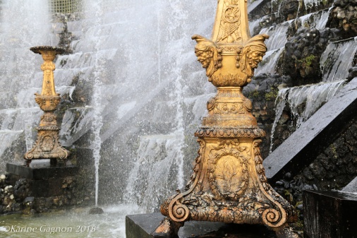 The fountains of the Bosquet de la salle de bal at Versailles